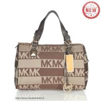 michael kors logo signature groot bruin boekentassen Tas Classic Flap vv4rl175